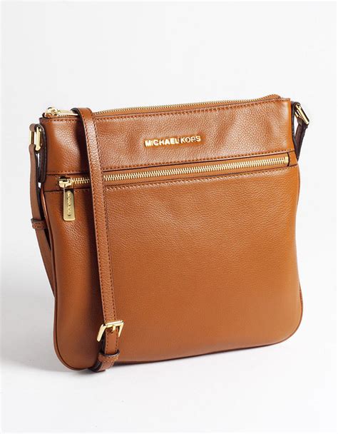 michael kors brown cross body|michael kors brown leather tote.